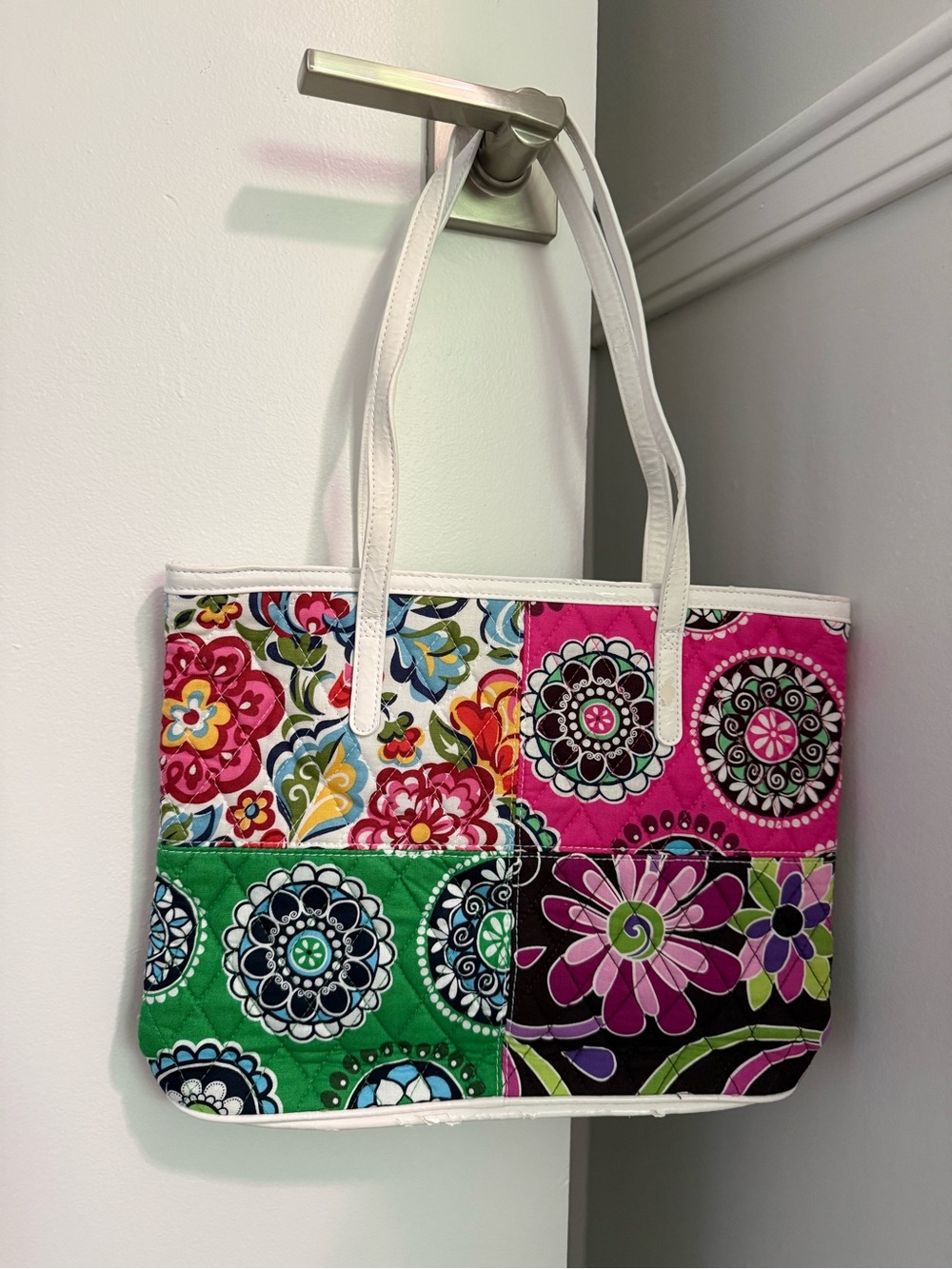 Vera Bradley Limited Edition Patchwork Small Floral Tote *See notes